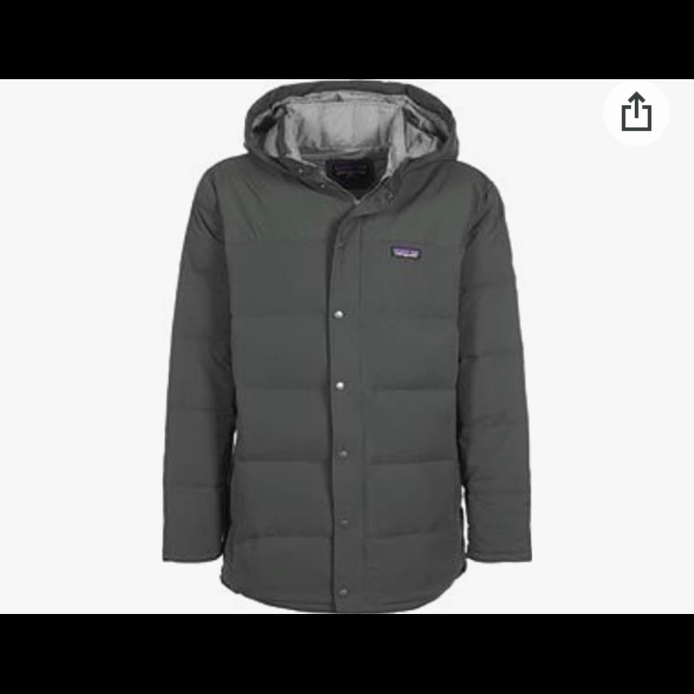 Patagonia Full Zip Bivy Down Parka Gray (LIKE NEW)